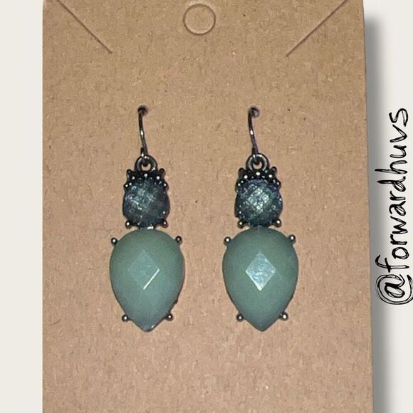 Bundle Sale 3 for $15 | Faceted Dangle Earrings – 1.5 Inches - Picture 4 of 10